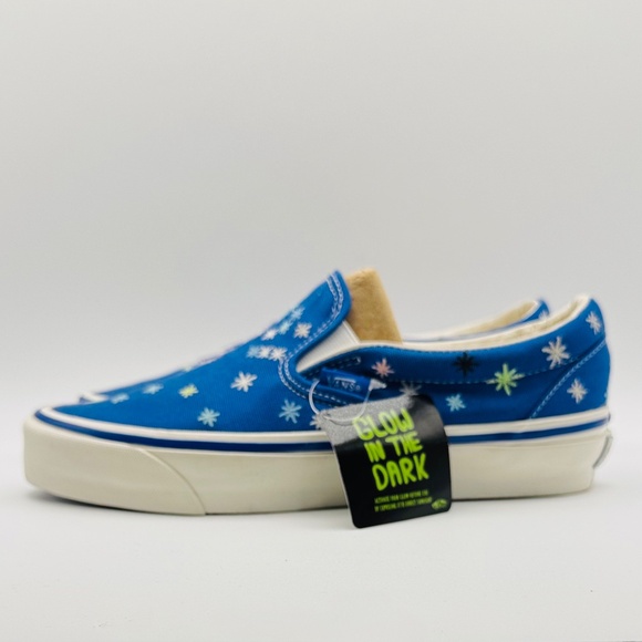 NWT Glow in Dark Vans x Better Gift Shop x AOI Premium Slip-On 98 MTE Kirakira - Picture 9 of 13